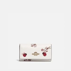 *Iso* Coach Six Key Ring Case With Lady Bug Print